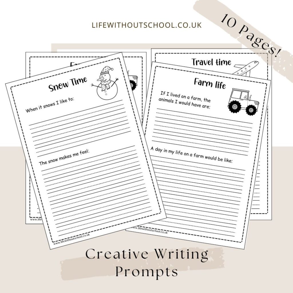 Creative writing worksheets