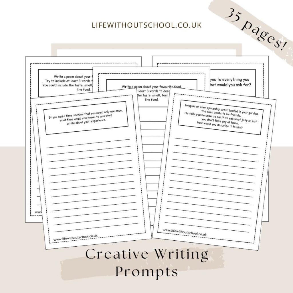 creative writing worksheets for kids