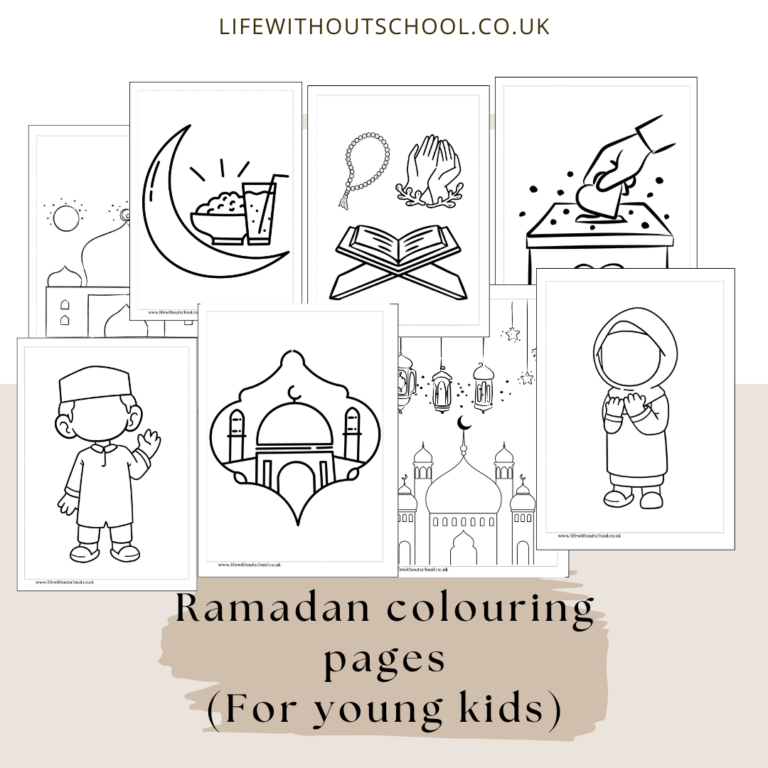 free printable ramadan colouring pages