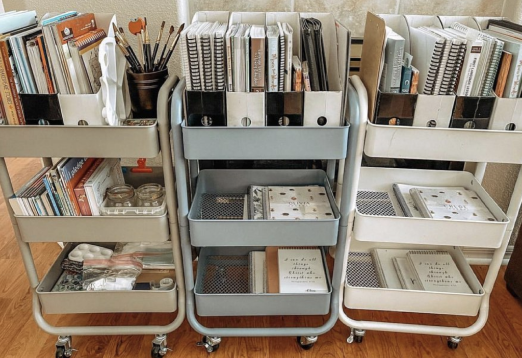 Homeschool room small spaces