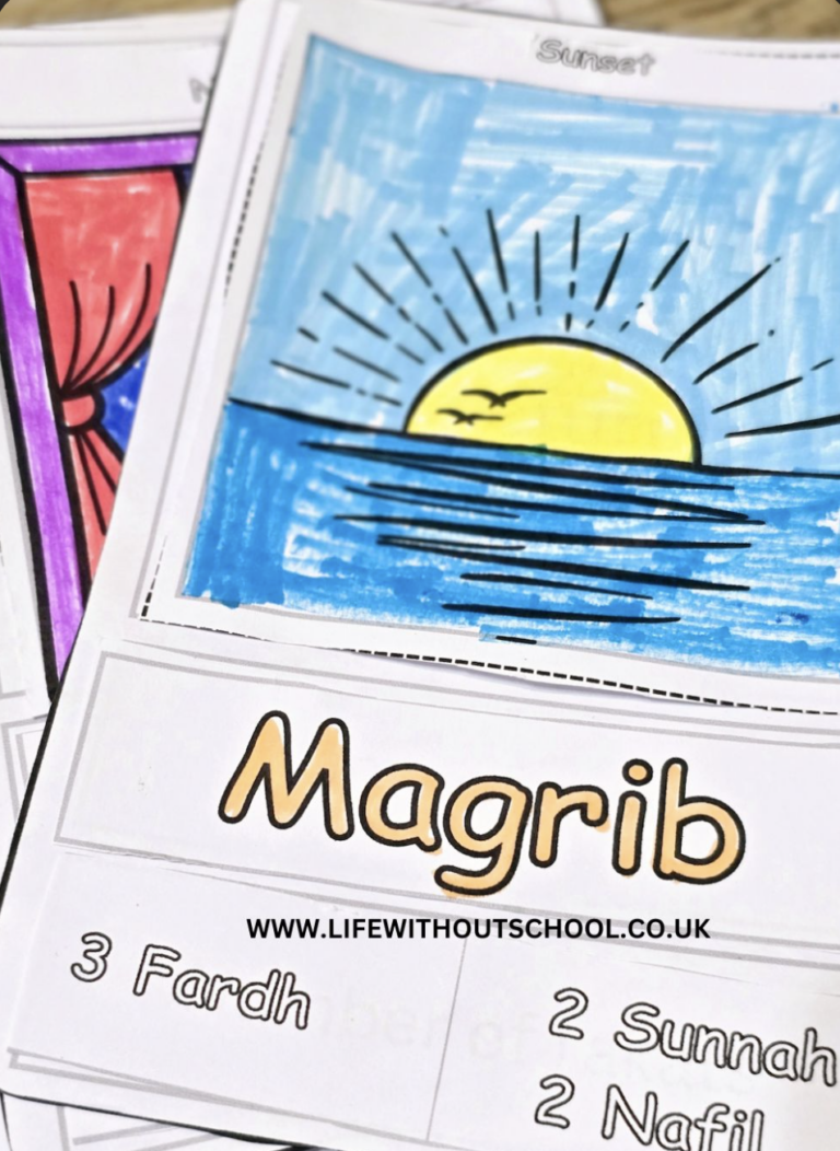 Salah Worksheets for kids