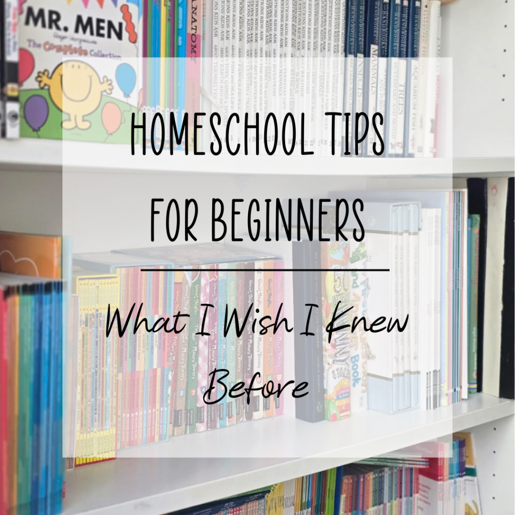 homeschool tips for beginners