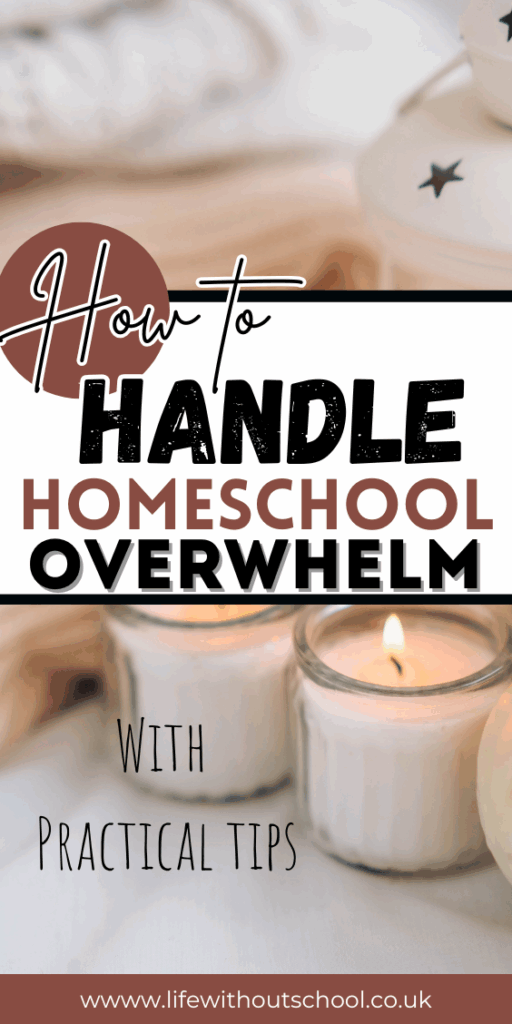 feeling overwhelmed with homeschooling