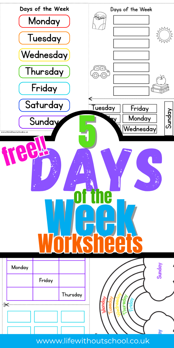 days of the week pin